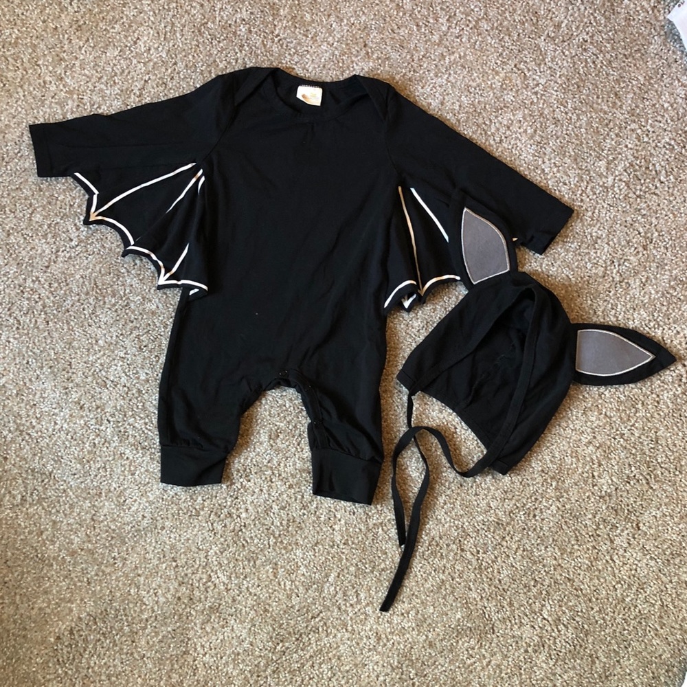 Holloween baby bat costume 9-12m